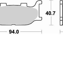 רפידה קדמית  04-07 500YAM TMAX