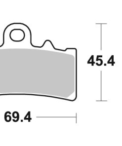 רפידות בלם קדמיות ZX6R 13-21