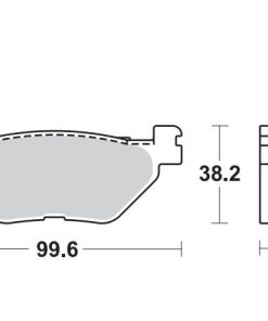 רפידה אחורית TMAX סינטר