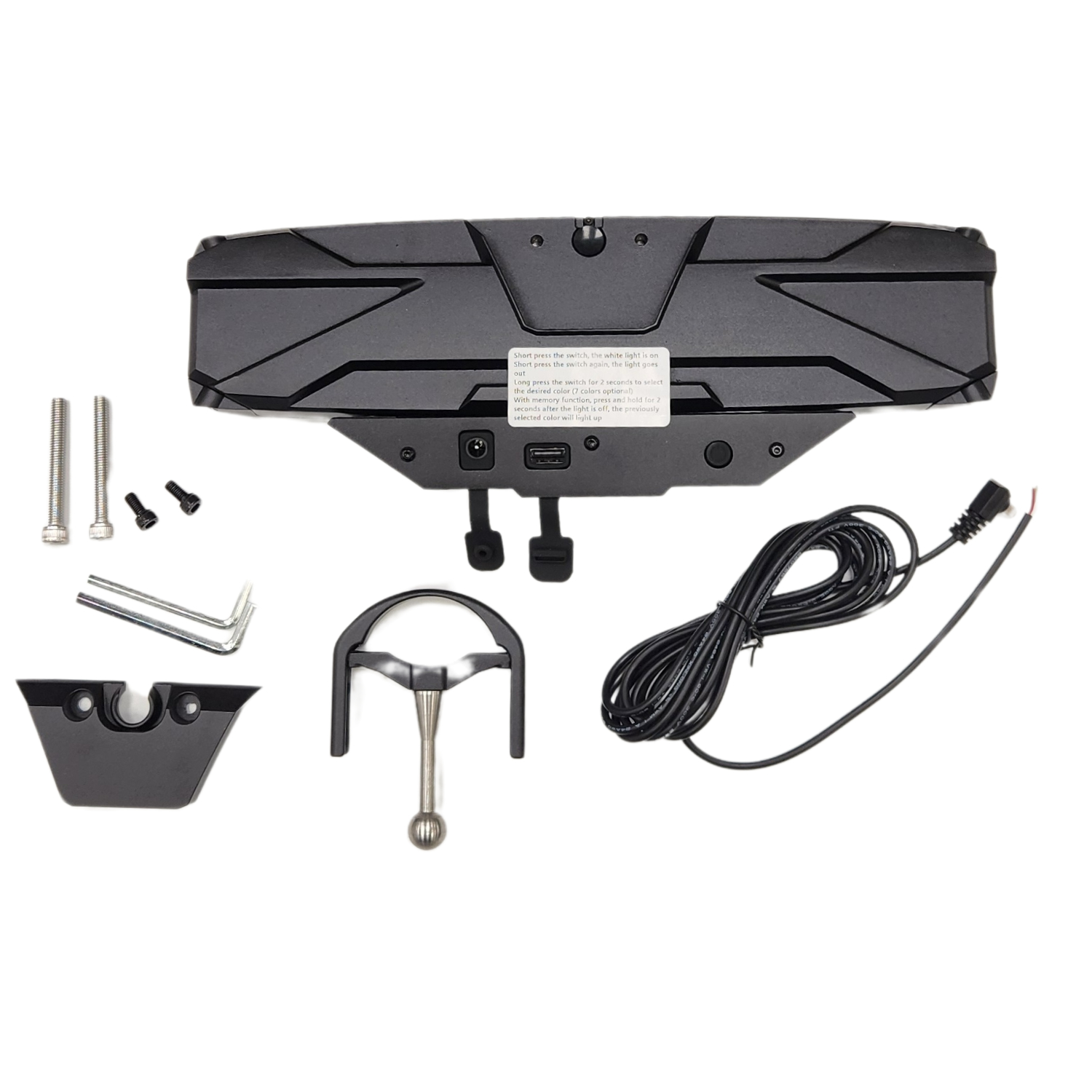 מראה אחורית +,תאורת לד לרכבי SBS – תמונה 2